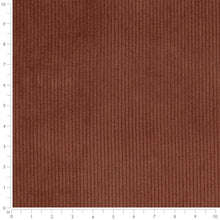 Load image into Gallery viewer, Heavy Duty Fade Resistan Rusty Brown Corduroy Upholstery Fabric