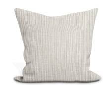 Load image into Gallery viewer, Custom Pillow Cover in Thibaut Jasper in Flax - One Side