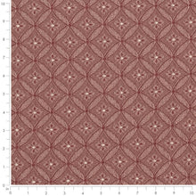 Load image into Gallery viewer, Heavy Duty Victorian Medallion Garnet Burgundy Red Upholstery Drapery Fabric