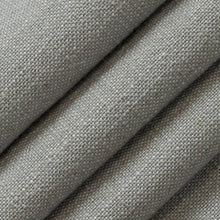Load image into Gallery viewer, Heavy Duty Dove Grey Linen Blend Drapery Upholstery Fabric