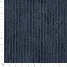 Load image into Gallery viewer, Heavy Duty Fade Resistan Navy Blue Corduroy Upholstery Fabric