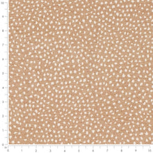 Load image into Gallery viewer, Heavy Duty Beige Cream Small Dot Cheetah Animal Pattern Upholstery Fabric