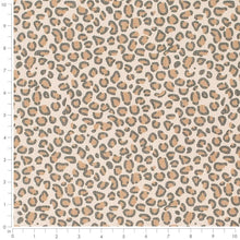 Load image into Gallery viewer, Heavy Duty Beige Mustard Grey Ocelot Cheetah Animal Pattern Upholstery Fabric