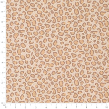 Load image into Gallery viewer, Heavy Duty Taupe Mustard Cheetah Ocelot Animal Pattern Upholstery Fabric