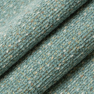 Stain Resistant Crypton Turquoise Cream Taupe Tweed Upholstery Drapery Fabric