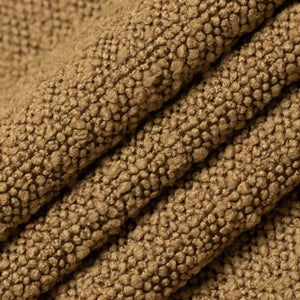 Heavy Duty MCM Mustard Brown Boucle Upholstery Fabric