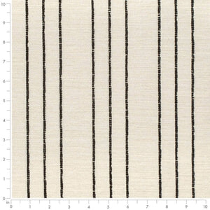 Beige Black Stripe Upholstery Fabric