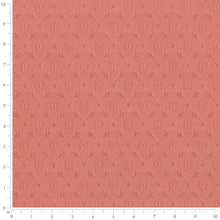 Load image into Gallery viewer, Heavy Duty Floral Diamond Dusty Rose Upholstery Drapery Fabric