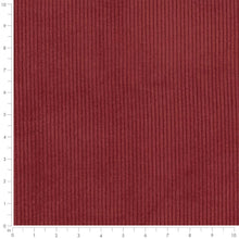 Load image into Gallery viewer, Heavy Duty Fade Resistan Cherry Rusty Red Corduroy Upholstery Fabric