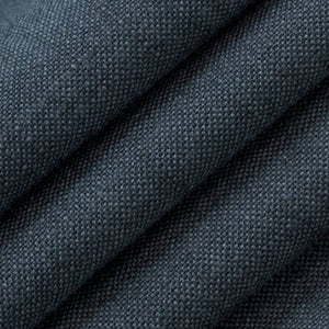 Heavy Duty Navy Blue Linen Blend Drapery Upholstery Fabric