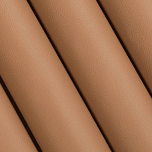 Performance Breathable Light Caramel Faux Leather Upholstery Vinyl