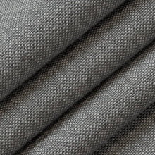 Load image into Gallery viewer, Heavy Duty Steel Grey Linen Blend Drapery Upholstery Fabric