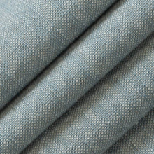 Load image into Gallery viewer, Heavy Duty Glacier Blue Linen Blend Drapery Upholstery Fabric