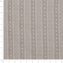 Load image into Gallery viewer, Heavy Duty Victorian Stripe Sage Grey Upholstery Drapery Fabric