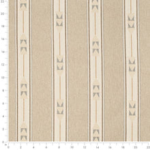 Load image into Gallery viewer, Heavy Duty Beige Cream Grey Brown Ethnic Geometric Upholstery Fabric