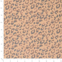 Load image into Gallery viewer, Heavy Duty Mustard Brown Charcoal Cheetah Animal Pattern Upholstery Fabric