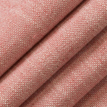 Load image into Gallery viewer, Heavy Duty Speckled Raspberry Red Linen Blend Drapery Upholstery Fabric