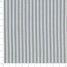 Load image into Gallery viewer, Heavy Duty Victorian Stripe Antique Teal Azure Upholstery Drapery Fabric
