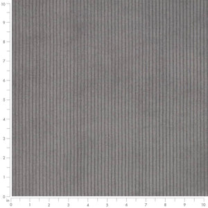 Heavy Duty Fade Resistan Metal Grey Corduroy Upholstery Fabric