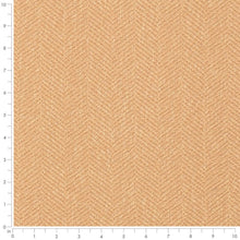 Load image into Gallery viewer, Heavy Duty Stain Resistant Mustard MCM Herringbone Upholstery Fabric
