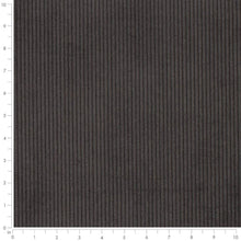 Load image into Gallery viewer, Heavy Duty Fade Resistan Charcoal Black Corduroy Upholstery Fabric