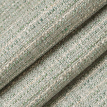 Load image into Gallery viewer, Stain Resistant Crypton Seafoam Green Cream Blue Tweed Upholstery Drapery Fabric