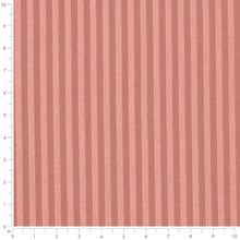 Load image into Gallery viewer, Heavy Duty Victorian Stripe Dusty Rose Upholstery Drapery Fabric