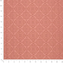 Load image into Gallery viewer, Heavy Duty Damask Medallion Dusty Rose Upholstery Drapery Fabric