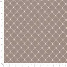 Load image into Gallery viewer, Heavy Duty Tufted Diamond Sage Grey Upholstery Drapery Fabric