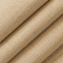 Load image into Gallery viewer, Heavy Duty Speckled Straw Beige Linen Blend Drapery Upholstery Fabric