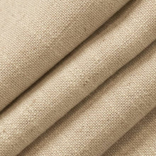 Load image into Gallery viewer, Heavy Duty Speckled Oat Beige Linen Blend Drapery Upholstery Fabric