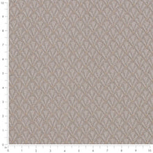 Load image into Gallery viewer, Heavy Duty Small Art Deco Fan Sage Grey Upholstery Drapery Fabric