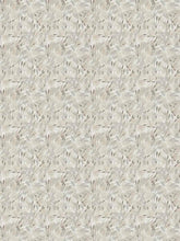 Load image into Gallery viewer, Cotton Linen Grey Beige Ivory Floral Upholstery Drapery Fabric