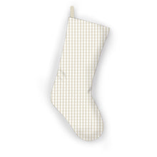 Load image into Gallery viewer, Thibaut Leighton Check Christmas Stocking