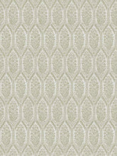 Load image into Gallery viewer, Linen Cotton Cream Beige Floral Print Upholstery Drapery Fabric FB
