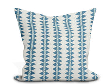 Load image into Gallery viewer, Thibaut Reno Stripe Embroidery Pillow