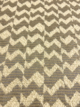 Load image into Gallery viewer, Black Edition Samar Tungsten Textured Boucle Weave Taupe Grey Cream Geometric Upholstery Fabric STA 5123