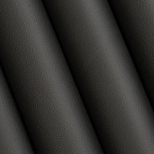 Load image into Gallery viewer, Performance Breathable Coal Black Faux Leather Upholstery Vinyl