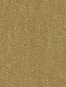 Mustard Brown Cream Geometric Chenille Upholstery Fabric