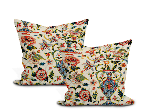 Schumacher Camberwell Vase Print Pillow Cover