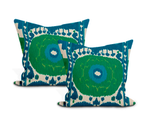Load image into Gallery viewer, Schumacher Samarkand Ikat II Pillow Cover