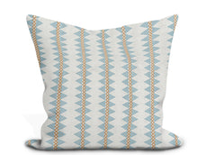 Load image into Gallery viewer, Thibaut Reno Stripe Embroidery Pillow