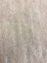 Load image into Gallery viewer, 1.5 Yard Designer Water &amp; Stain Resistant Beige Cream Stonewash Linen Cotton Upholstery Fabric WHS 4582