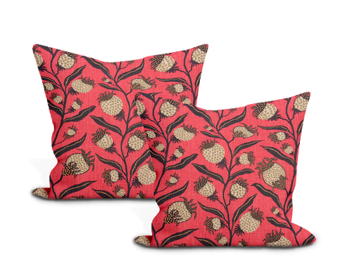 schumacher thistle vine pillow cover
