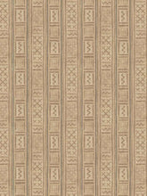 Load image into Gallery viewer, Antique Mauve Ivory Blue Ethnic Geometric Upholstery Drapery Fabric