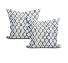 Load image into Gallery viewer, schumacher santa monica ikat pillow cover