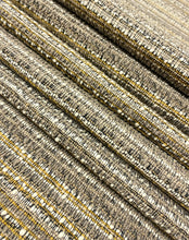 Load image into Gallery viewer, Lee Jofa Relic Chestnut Kelly Wearstler Taupe Cream Black Mustard Tweed Upholstery Fabric STA 5096