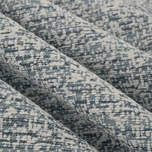 Load image into Gallery viewer, Crypton Navy French Blue Seafoam Cream Upholstery Fabric