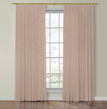 Load image into Gallery viewer, Set of Two Made to Order Thibaut Semi Sheer Ottawa Side Drapery Panels