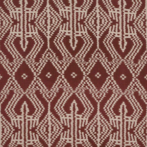 Set of Two Made to Order Schumacher Asaka Ikat Side Drapery Panels